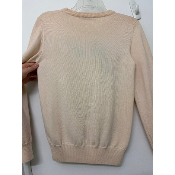 JW Anderson Lemon Fruit Graphic Intarsia Merino Wool Sweater Ivory Cream S - Picture 12 of 16